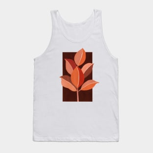 Abstract Leaves III Tank Top